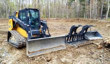 XCMG Official Skid Steer Loader Attachment Universal Quick Coupler 4-in-1 Bucket Price for Sale